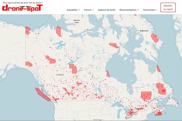 Drone-Spot au Canada