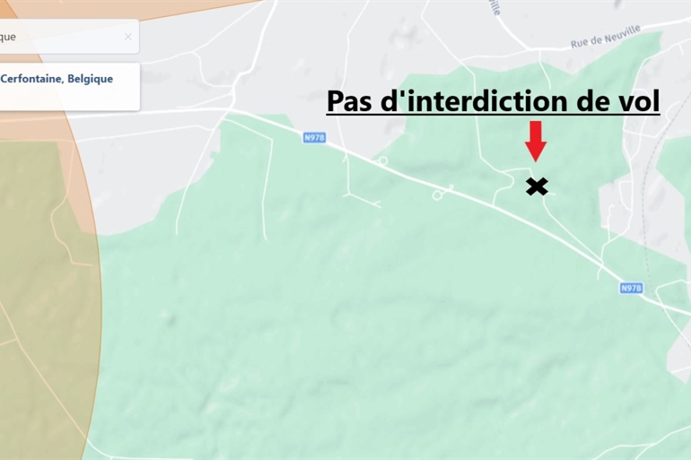 Spot où faire voler son drone