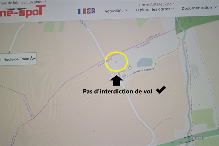 Spot où faire voler son drone
