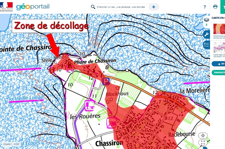 Spot où faire voler son drone