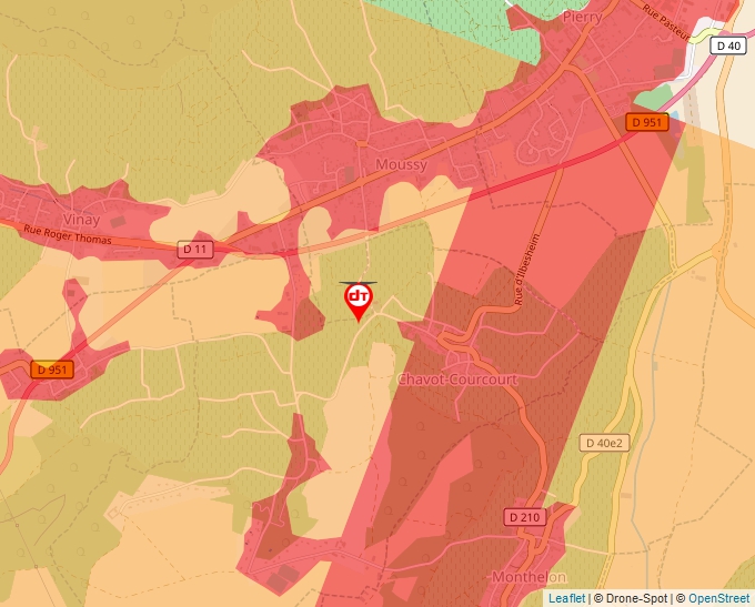 Carte Géoportail pour les drones de loisir