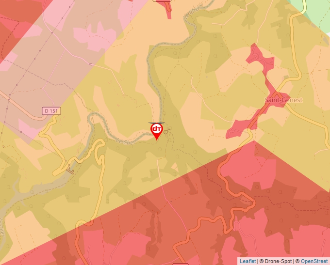 Carte Géoportail pour les drones de loisir