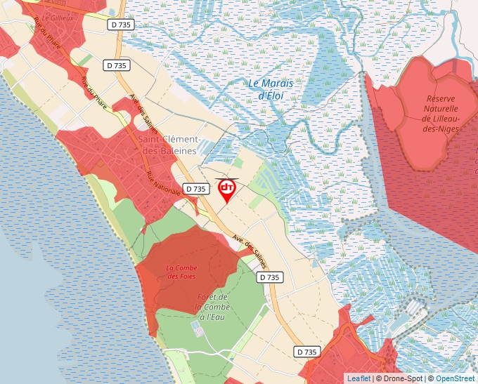 Carte Géoportail pour les drones de loisir