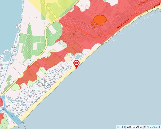 Carte Géoportail pour les drones de loisir