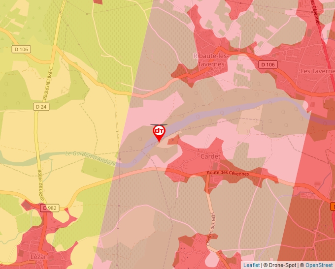 Carte Géoportail pour les drones de loisir