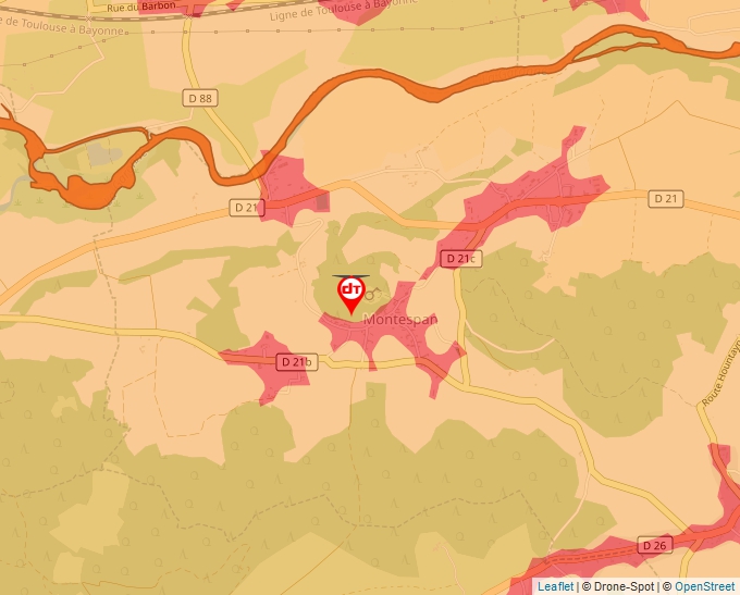 Carte Géoportail pour les drones de loisir