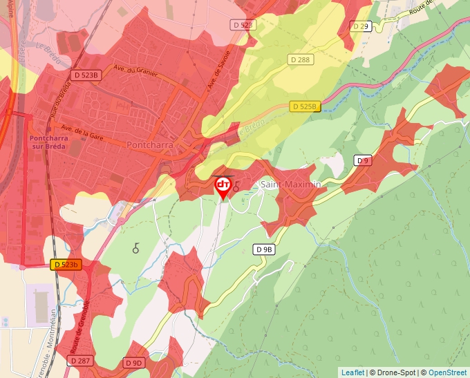 Carte Géoportail pour les drones de loisir