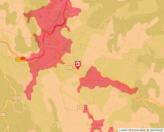 Carte Géoportail pour les drones de loisir