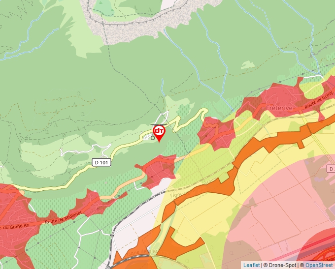 Carte Géoportail pour les drones de loisir