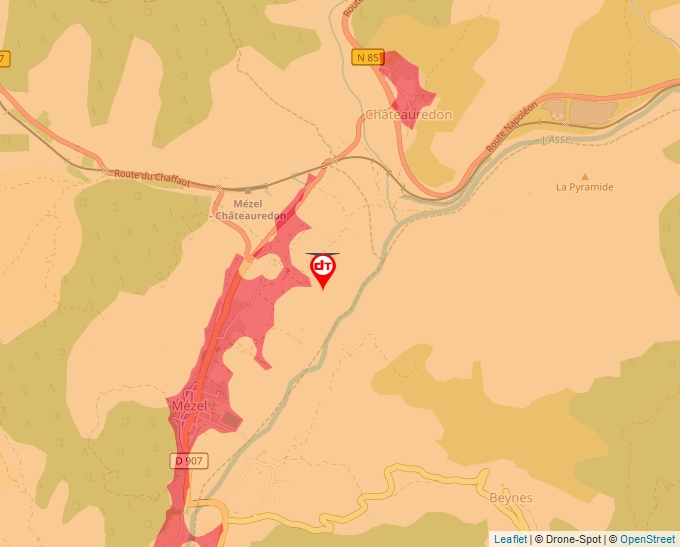 Carte Géoportail pour les drones de loisir