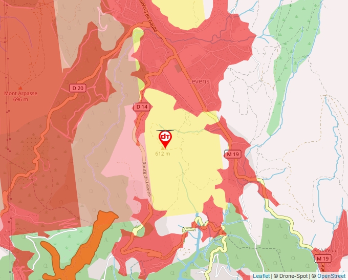 Carte Géoportail pour les drones de loisir