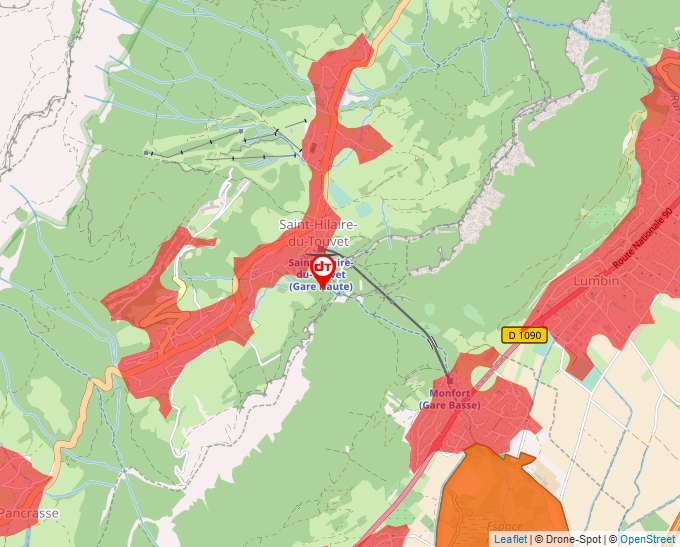 Carte Géoportail pour les drones de loisir