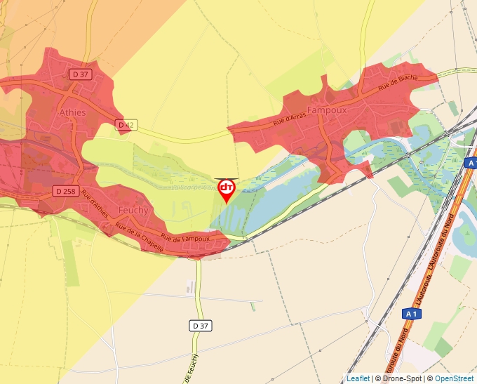 Carte Géoportail pour les drones de loisir