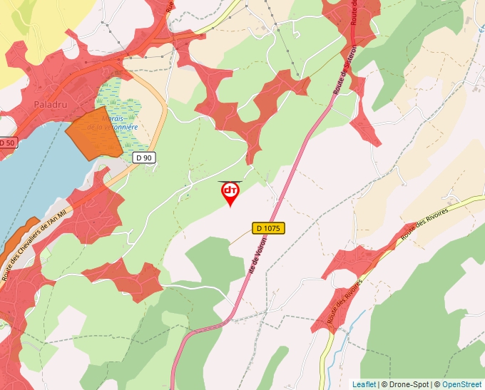 Carte Géoportail pour les drones de loisir