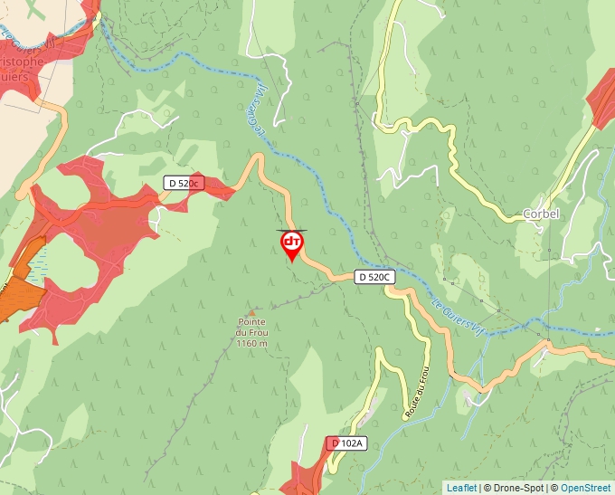 Carte Géoportail pour les drones de loisir