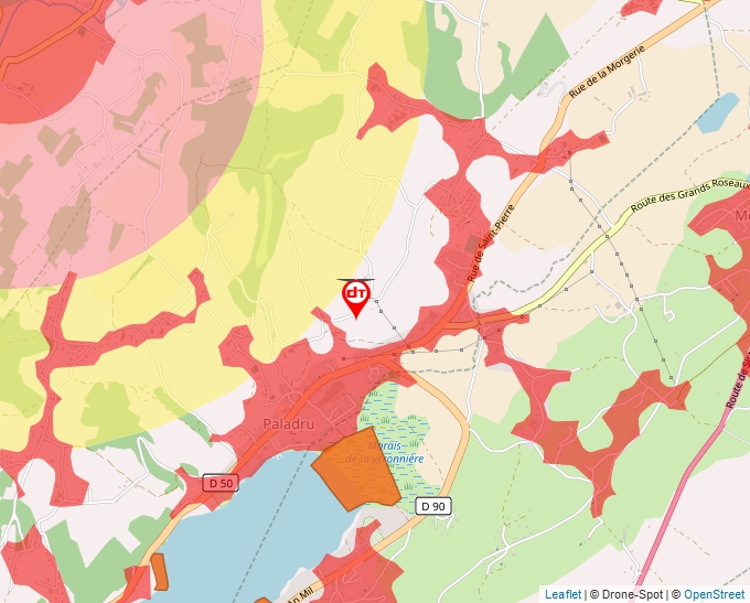 Carte Géoportail pour les drones de loisir