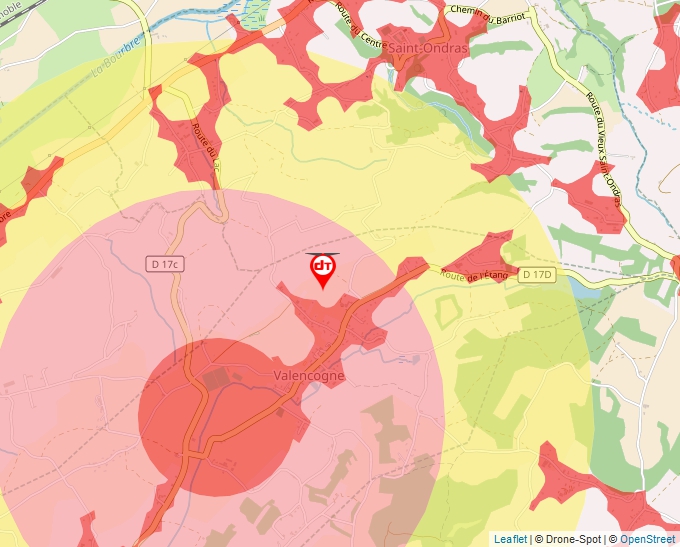 Carte Géoportail pour les drones de loisir