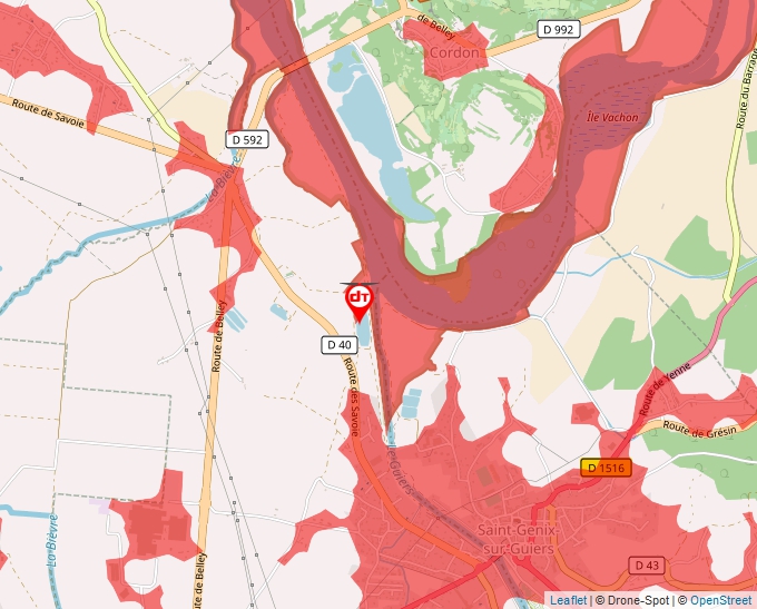 Carte Géoportail pour les drones de loisir