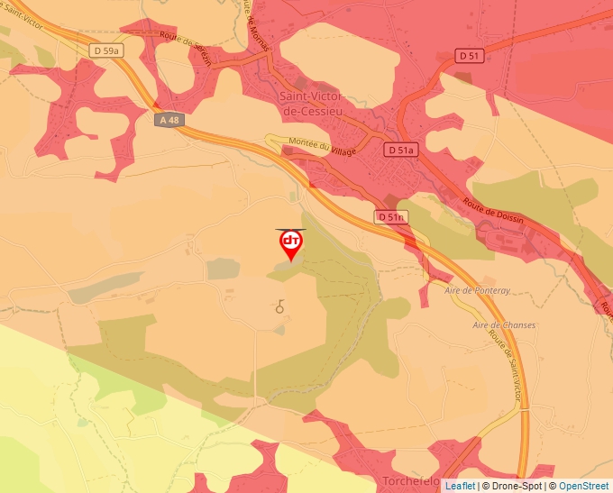 Carte Géoportail pour les drones de loisir