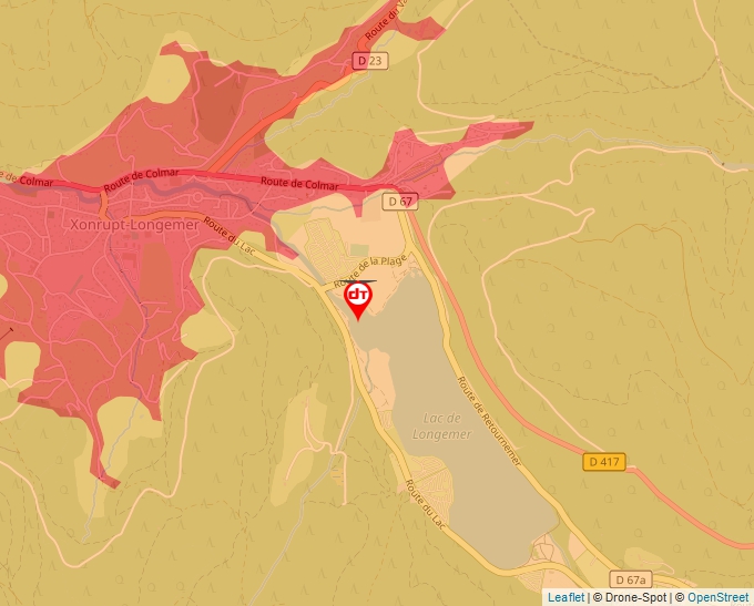 Carte Géoportail pour les drones de loisir