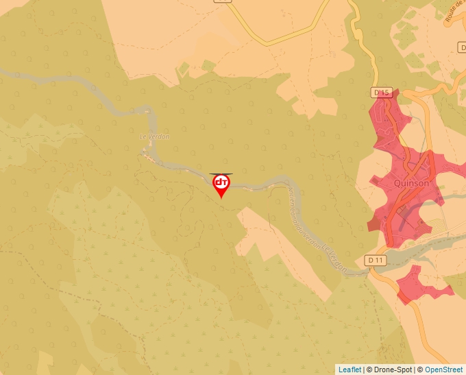 Carte Géoportail pour les drones de loisir