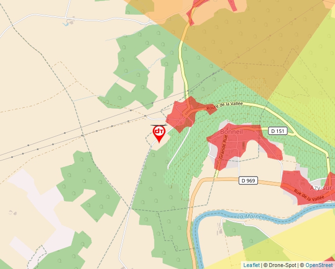 Carte Géoportail pour les drones de loisir