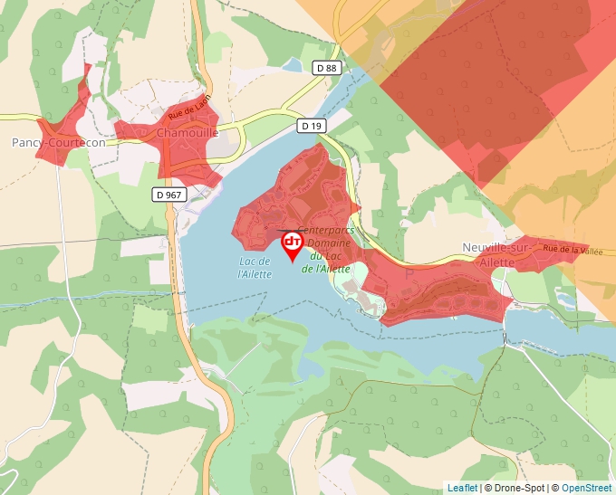 Carte Géoportail pour les drones de loisir