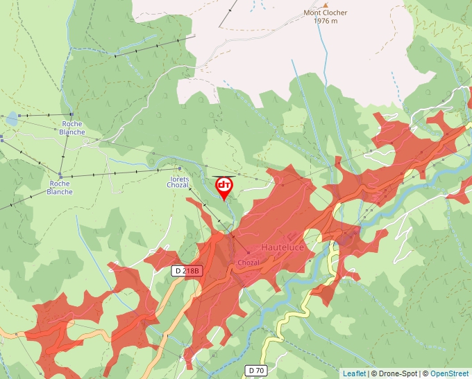 Carte Géoportail pour les drones de loisir