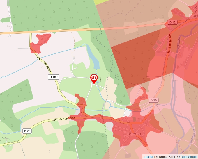 Carte Géoportail pour les drones de loisir