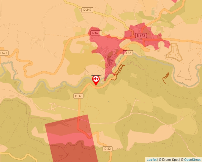 Carte Géoportail pour les drones de loisir