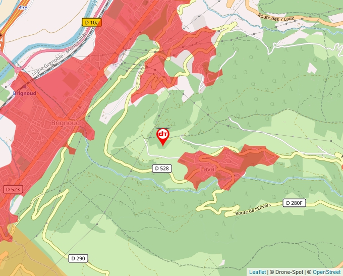 Carte Géoportail pour les drones de loisir