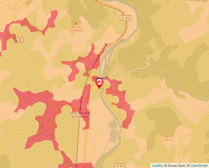 Carte Géoportail pour les drones de loisir