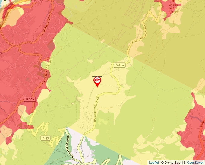 Carte Géoportail pour les drones de loisir