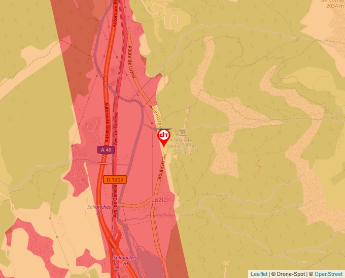 Carte Géoportail pour les drones de loisir