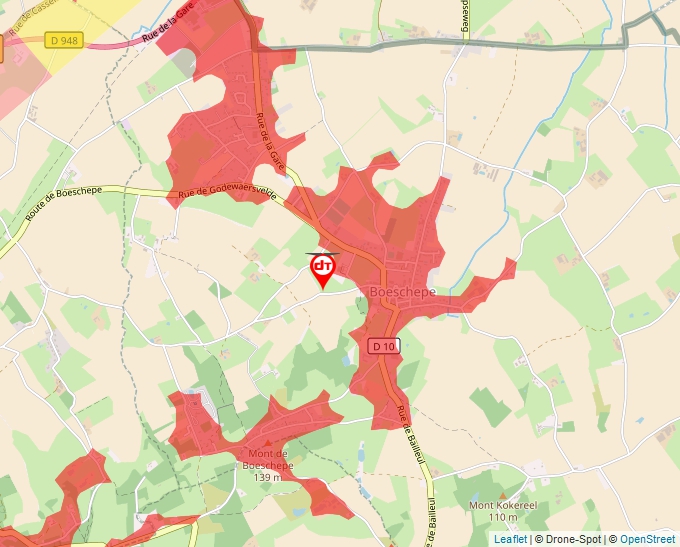 Carte Géoportail pour les drones de loisir