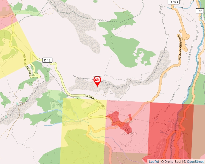 Carte Géoportail pour les drones de loisir