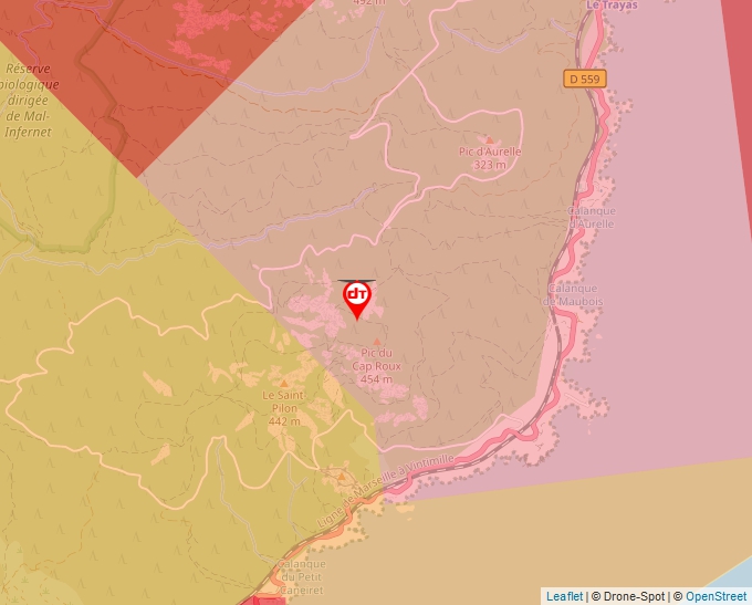 Carte Géoportail pour les drones de loisir