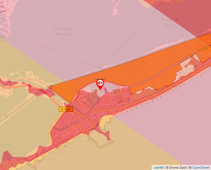 Carte Géoportail pour les drones de loisir