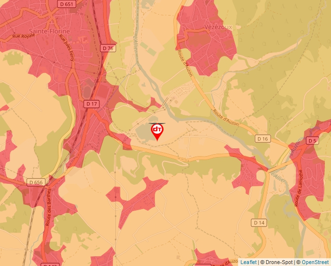 Carte Géoportail pour les drones de loisir