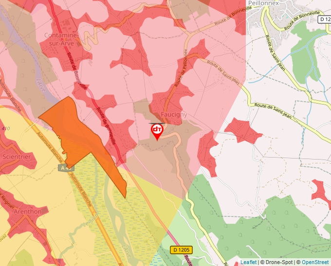 Carte Géoportail pour les drones de loisir