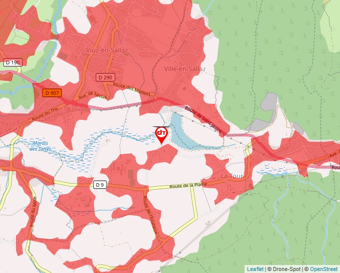 Carte Géoportail pour les drones de loisir