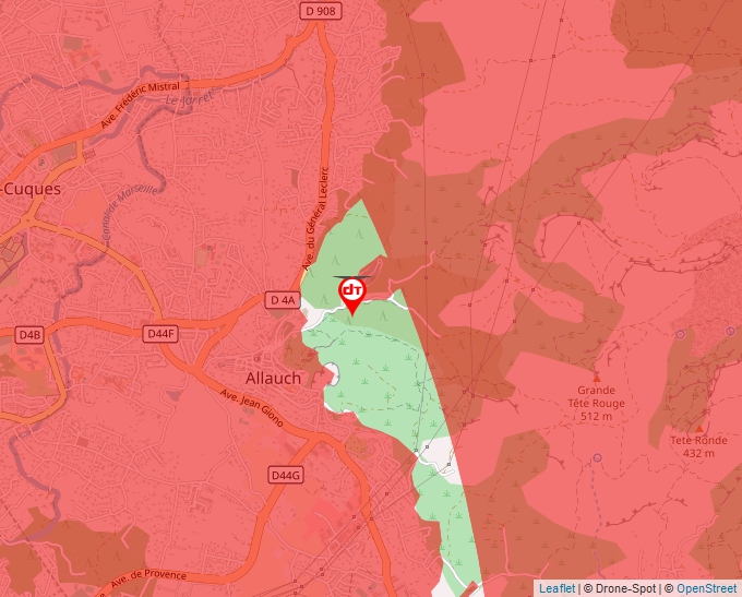 Carte Géoportail pour les drones de loisir