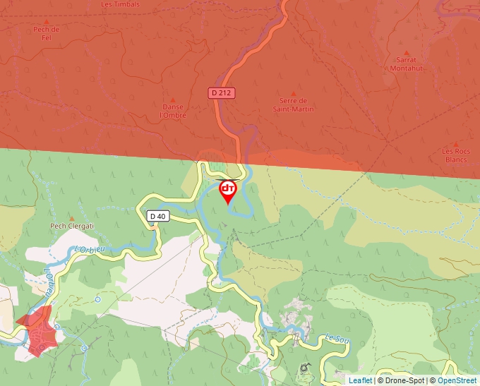 Carte Géoportail pour les drones de loisir