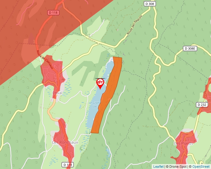 Carte Géoportail pour les drones de loisir