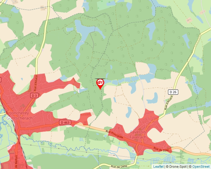 Carte Géoportail pour les drones de loisir