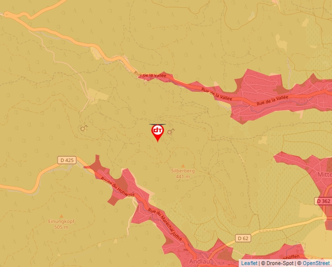 Carte Géoportail pour les drones de loisir