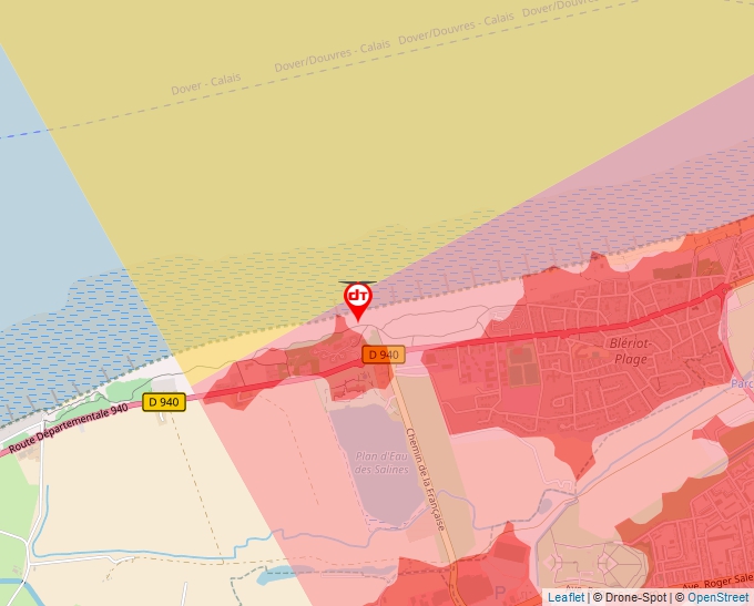 Carte Géoportail pour les drones de loisir