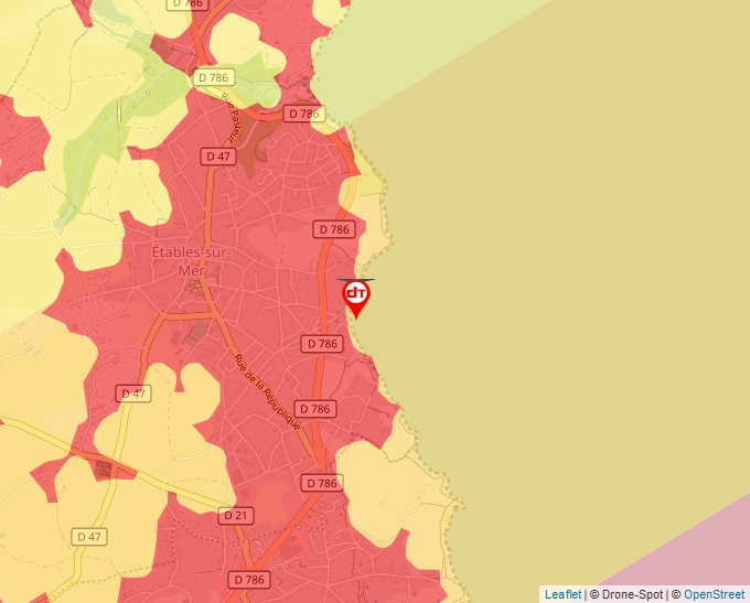 Carte Géoportail pour les drones de loisir