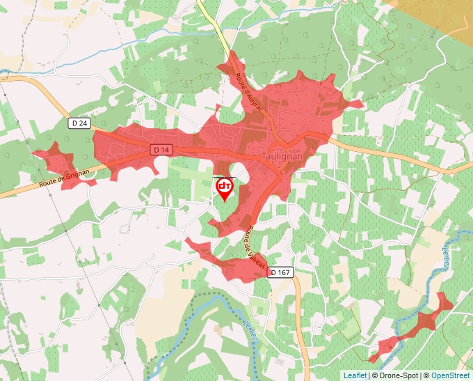 Carte Géoportail pour les drones de loisir