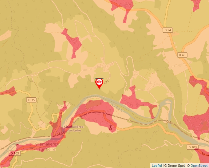 Carte Géoportail pour les drones de loisir